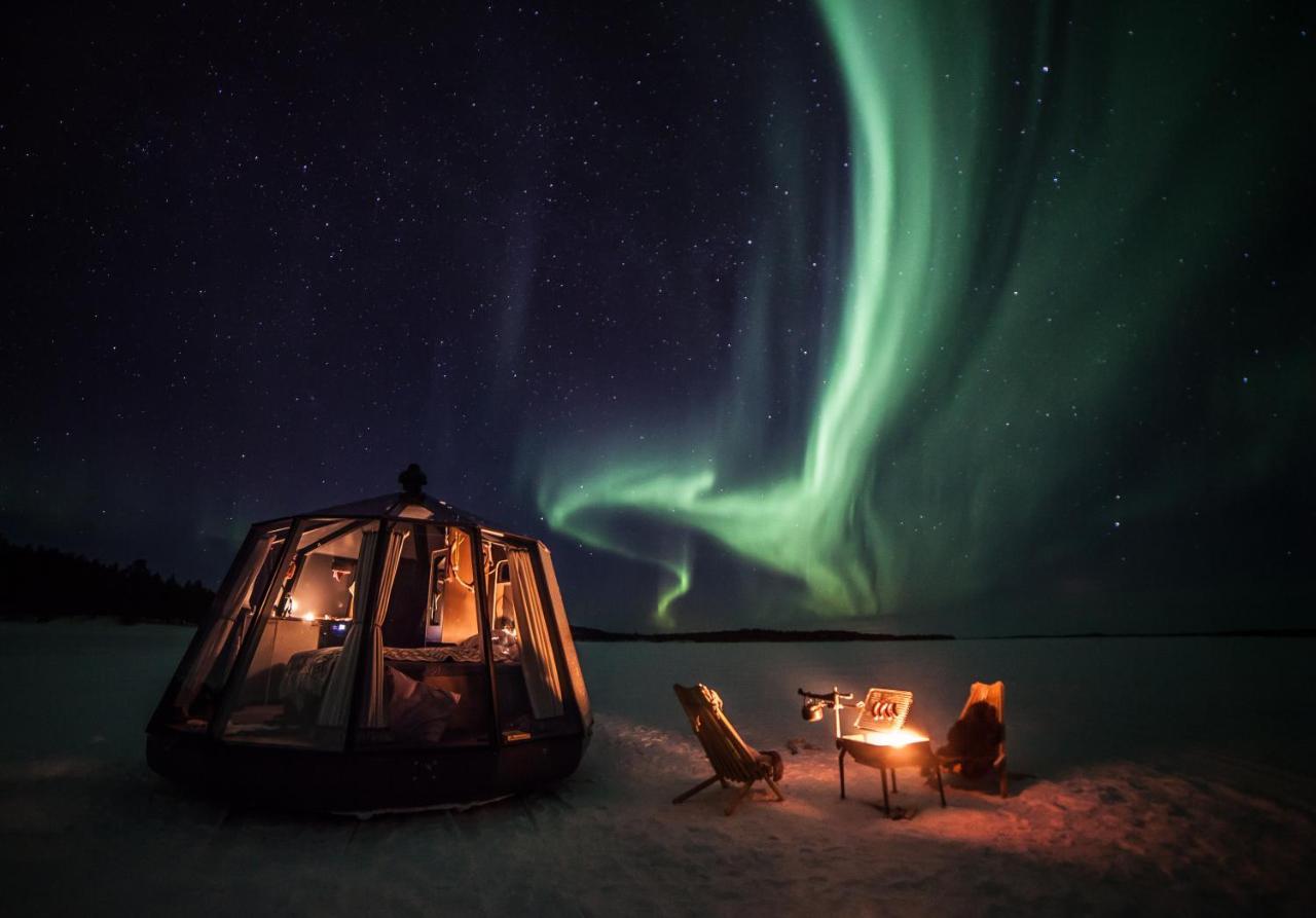 Vikajaervi Lake View Experience Igloos Rovaniemi Exterior photo